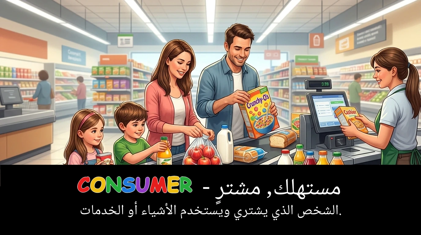 Arabic Illustration for consumer